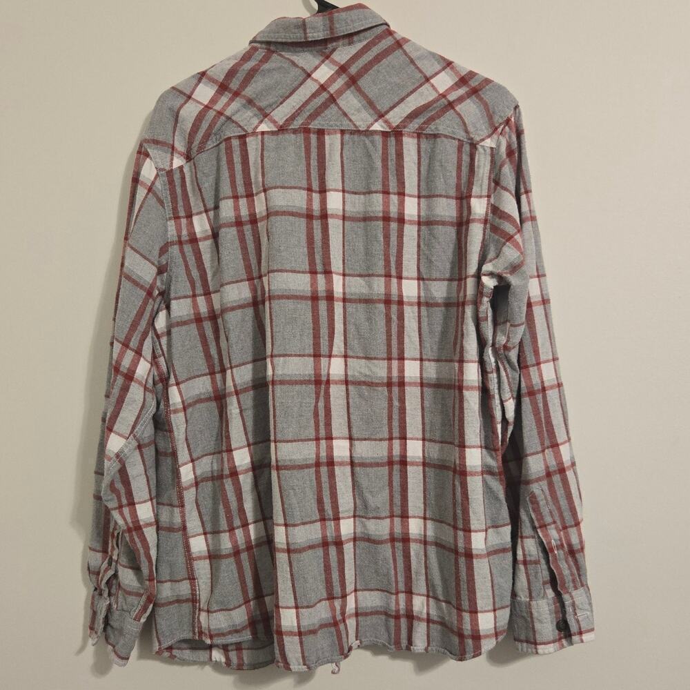 Red Camel Handcrafted Plaid Flannel Utility Shirt Men’s XL Casual Workwear - Picture 2 of 8